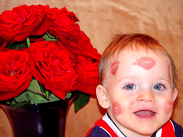 Valentine Baby Pictures